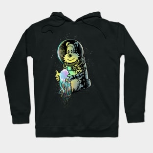 space hobbes astronaut Hoodie